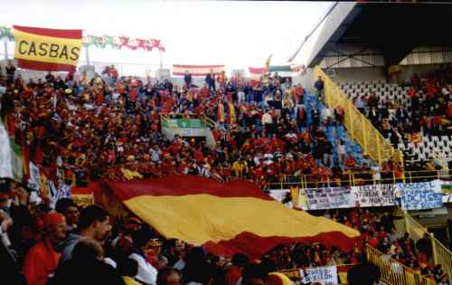 Jan Breydel Stadion - Spanische Blockfahne