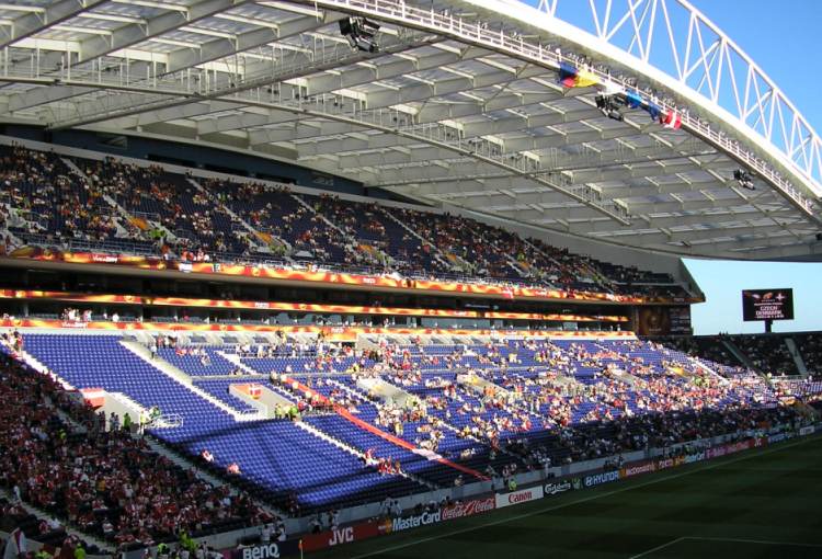 Estádio do Dragão Porto - Seitentribüne