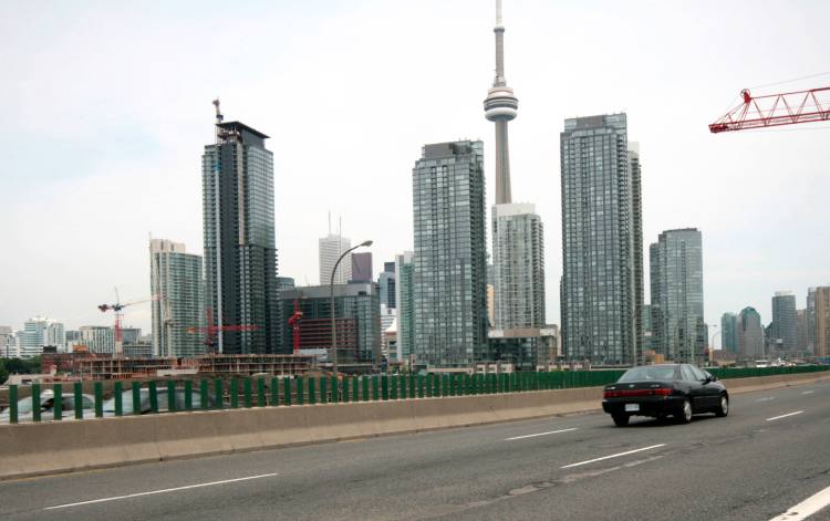 Toronto - Blick auf die Stadt samt Toronto Tower